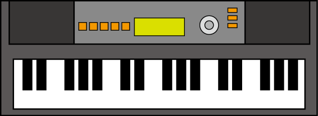 電子オルガン（卓上エレクトーン）